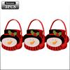 1-10PCS Christmas Felt Candy Bags Cartoon Apple Pouch Santa Sack Kids Gift Packaging Bag Xmas Tree Holiday Decoration