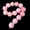 Strand of 12 Round Beads 14mm 14 Mm In Rose Quartz