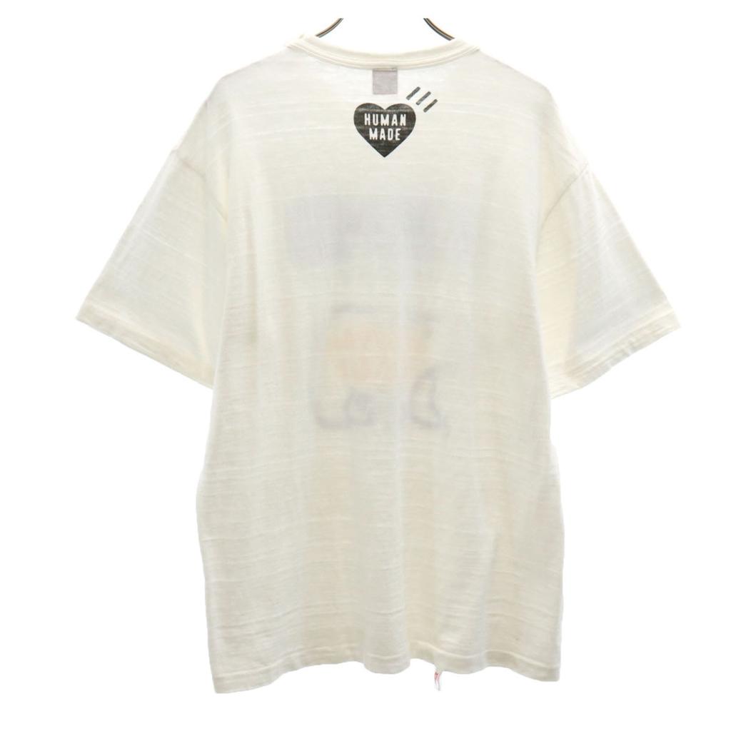 HUMAN MADE made in Japan Short sleeve T-shirt L white Men's Used