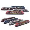 Premium Alloy High-speed Subway Train Model Slide Toy For Kids In Random Colors