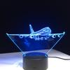Factory Dropshipping ODM Rechargeable Touch Switch Dog Arylic Panel Box Table Night Lamp  16 Colors Change 3D LED Light