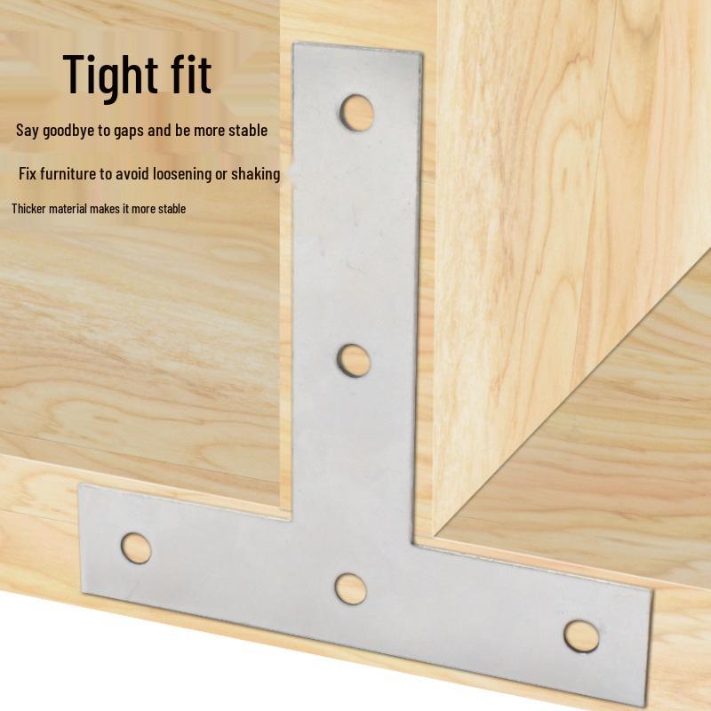 90° TL Type Cold-Rolled Steel Angle Iron Shelf Support Connector