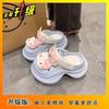 2025 Summer Sweetheart Girl Hello Kitty Hole Shoes Women Super Fire Cute Bag Head Slippers Student Beach Cool Slippers