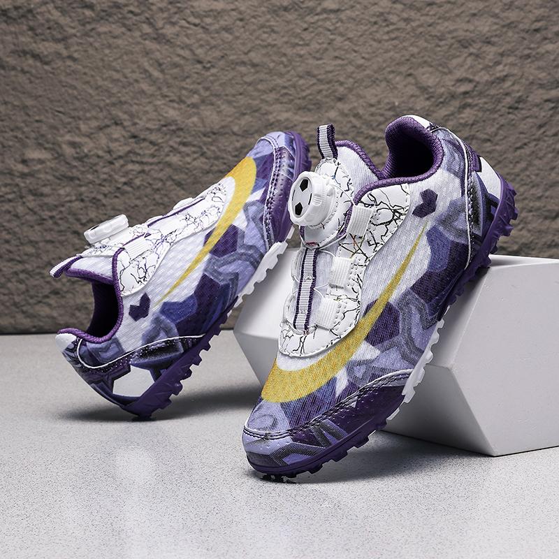 

New Kid Boys Non-Slip Soccer Shoes Ultralight Match TF Sneakers Professional Football Boots Comfortable Sports Shoes Unisex 29