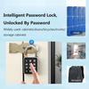 Tuya Smart Padlock Fingerprint Password 3 In 1 Electric Biometric Lock Waterproof Keyless Mini Smart Locks Anti-theft Padlocks