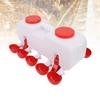 Self Filling Chicken Water Dispenser Long Lasting Sturdy Automatic Chicken Water Feeder Effortless Use Large Capacity for Duck