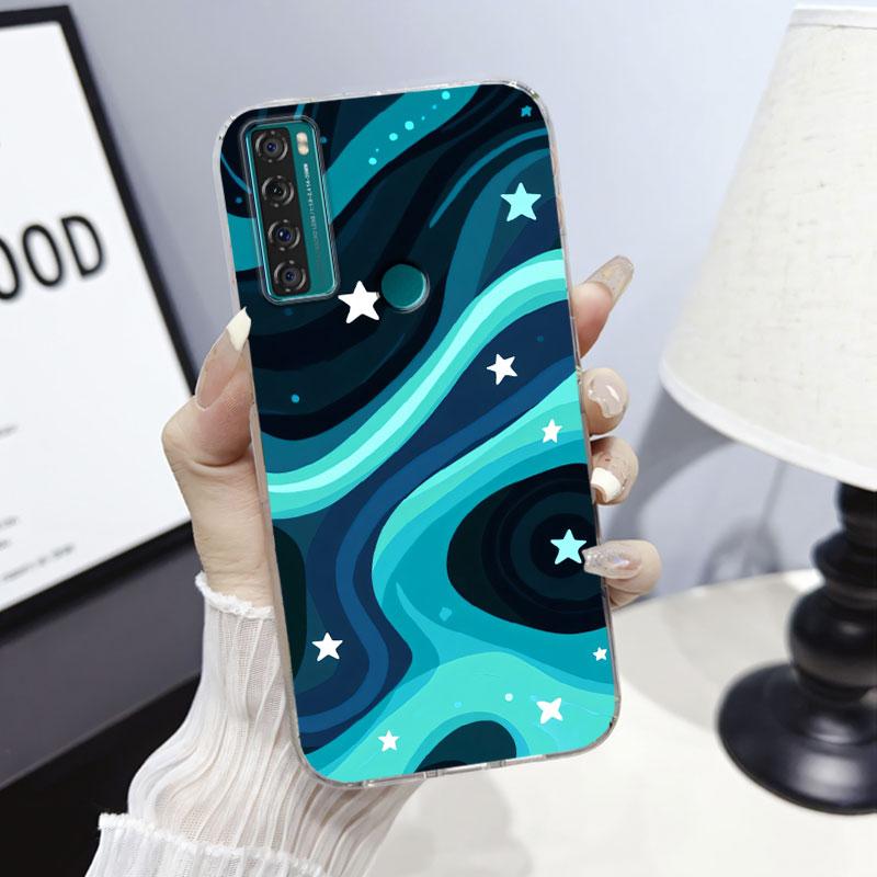 

Для TCL 20 5G 20L Plus 20 SE 20R 5G 20AX 20S 20L Чехол-обложка Для TCL 20Pro 5G 20B Мраморный Прозрачный Мягкий Силиконовый Чехол для Телефона Fundas TCL 20 Pro 5G