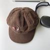 Y2k Double Button Berets Hat Japanese Painter Hat Retro Octagonal Hat  Sweet
