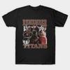 Men Black Print T-shirt Remember The Titans Bootleg No-Cut Transfer Paper Print Cotton Tshirt
