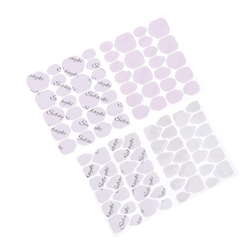 240Pcs Double-Sided Nail Adhesive Stickers Waterproof Breathable Transparent False Nail Glue Sticker Jelly Nail Tips Diy Tools