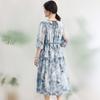 100% Silk Mulberry Silk Double Crepe Dress