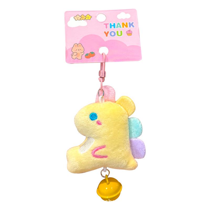 Cartoon Dinosaur Plush Keychain Pendant - Cute Ornament for Bags & Backpacks, Ideal Small Gift Plush Small Dinosaur - Green