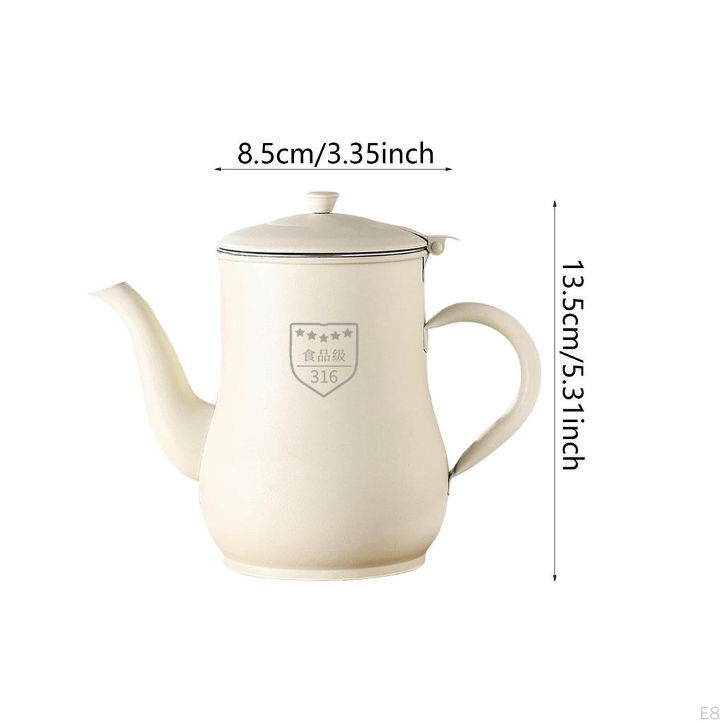 Premium Stainless Steel Oil Dispenser with Spout for Home And Restaurant Use