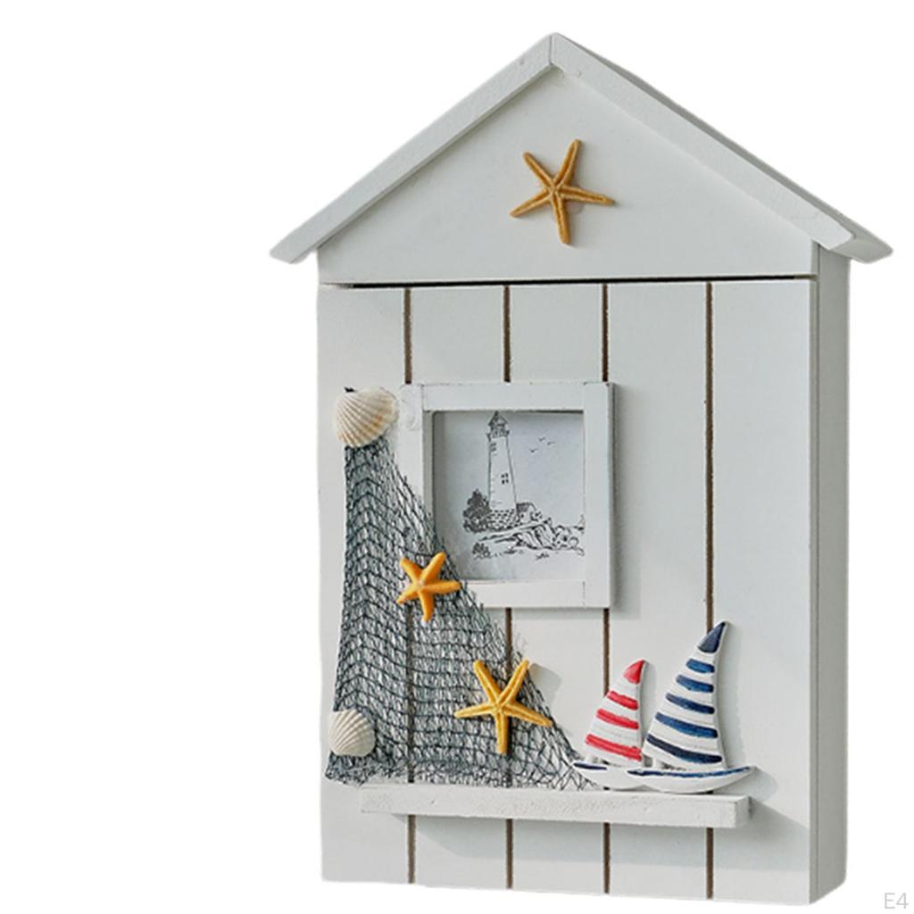 Armario para Llaves Colgador Caja de Almacenamiento Organizador de Llaves para Entrada