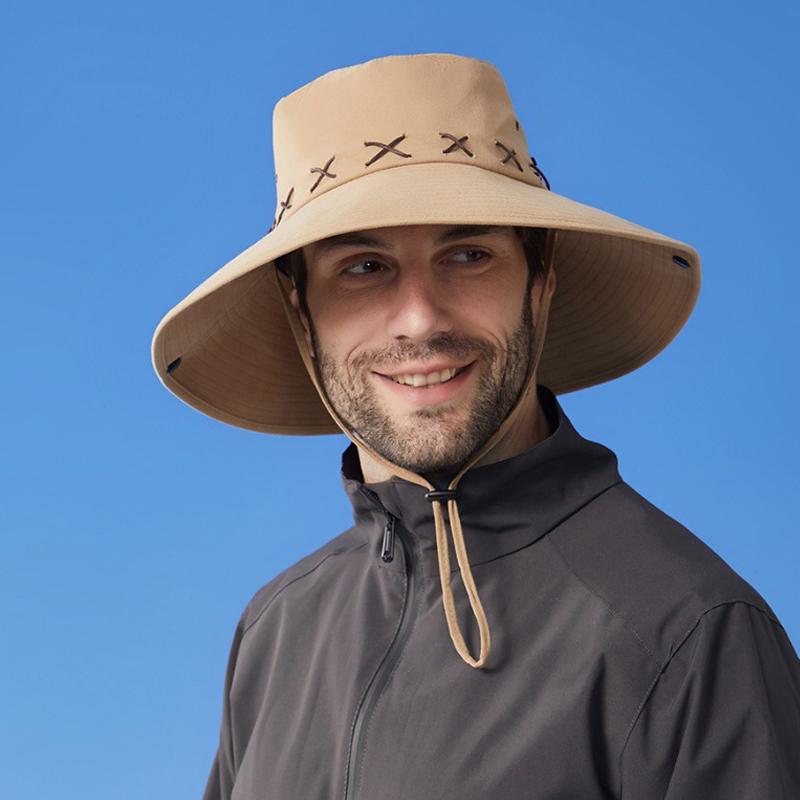 Sommer Fisherman Hat Herre Vår Høst Utendørs Solkrem Fjellklatrelue Dame Solhatt