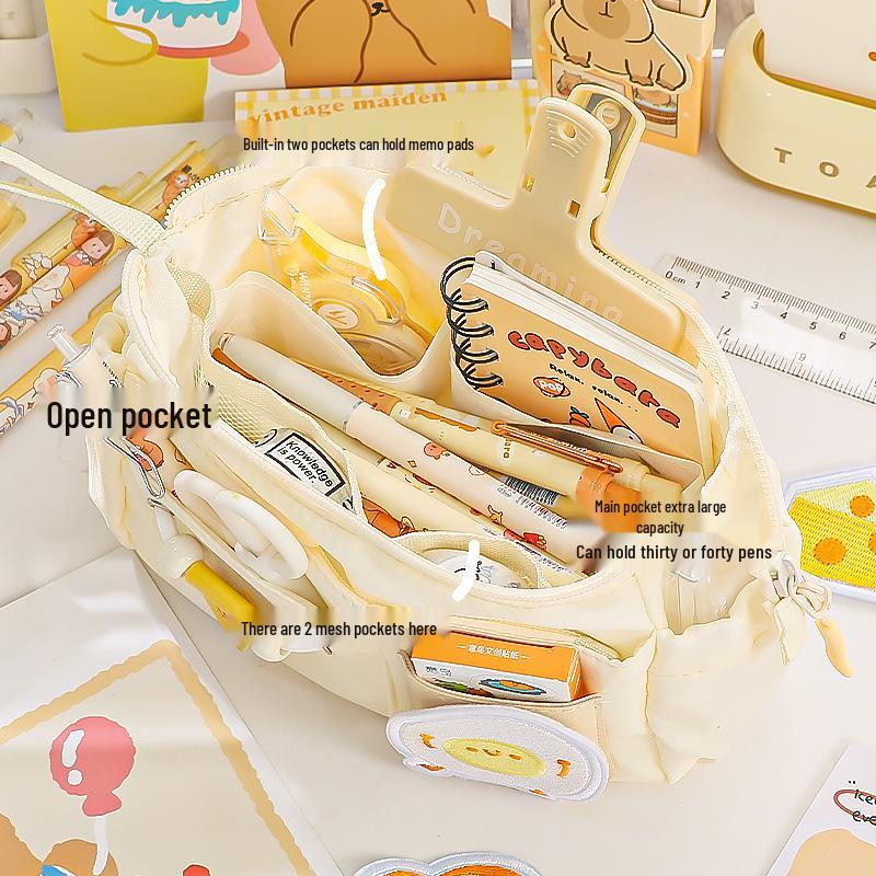 Xiaohongshu Magic Kitchen Large Capacity Multilayer Pencil Case