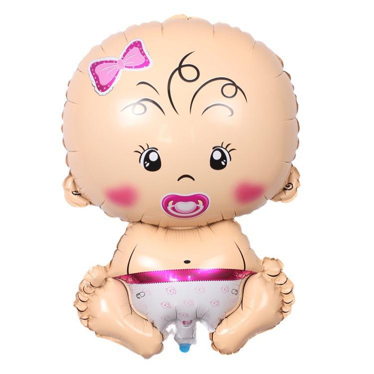 Erster Geburtstag Baby Cartoon Schnuller Party Ballons - Jungen & Mädchen Dekorationen