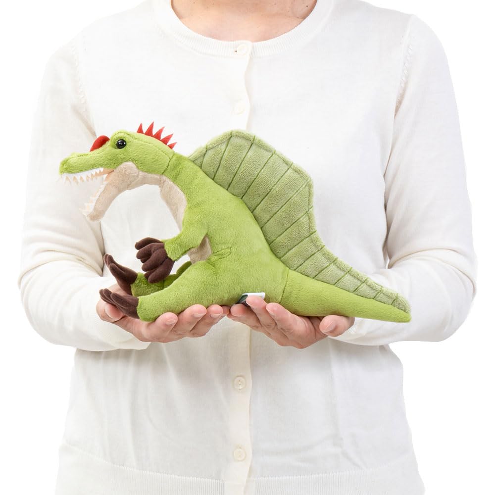 Colorata Spinosaurus Plush Toy (Sitting SeriesSoft Touch) Realistic Dinosaur Toy Doll Gift Present Birthday (Twice Checked)  Christmas Christmas