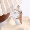 BUREI Women's Watch Analog Quartz Waterproof Mesh Band Stylish Brand Casual Popular Commute School Thin Lightweight Ladies Watch (White, White,
