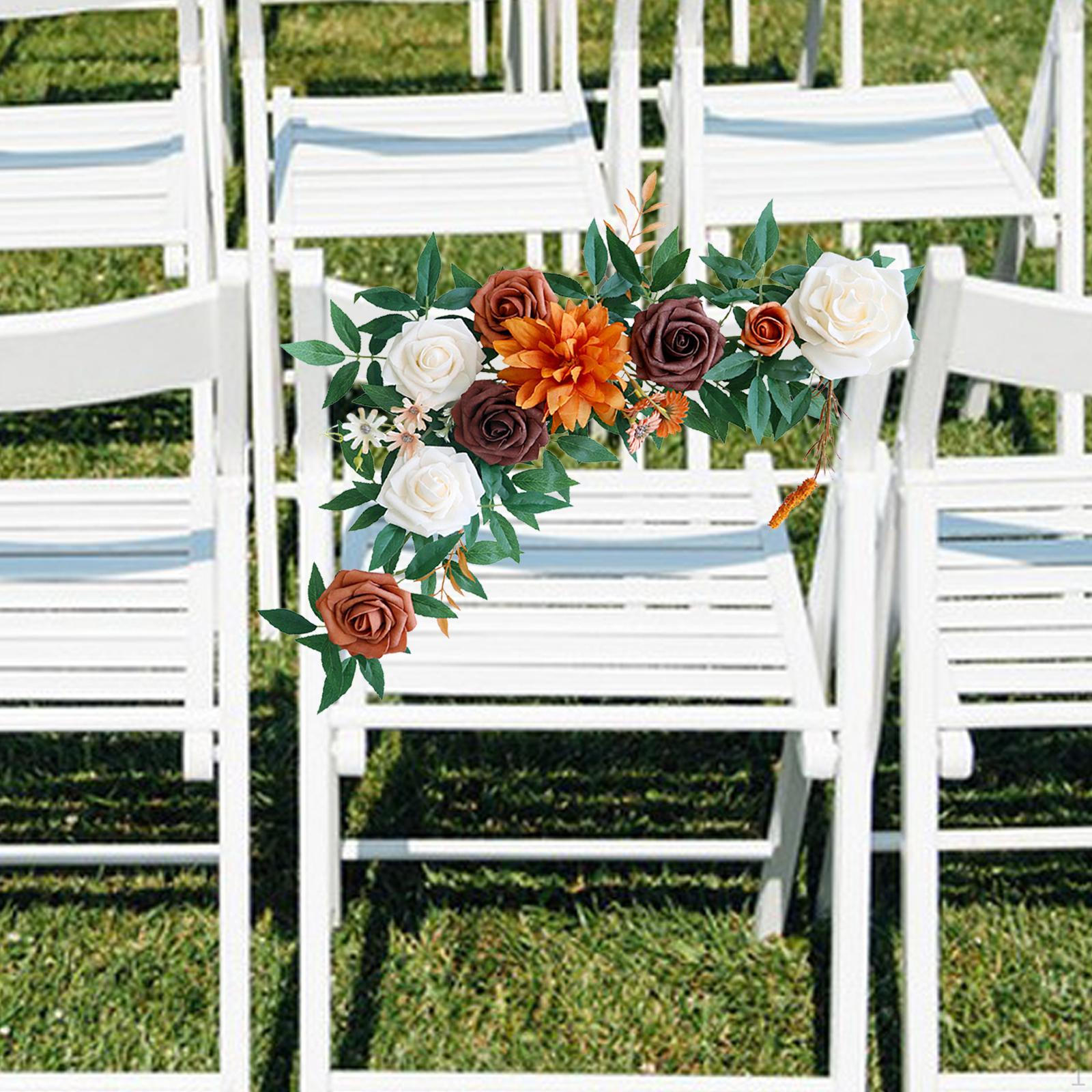 

Композиция из искусственных цветов для свадебного декора