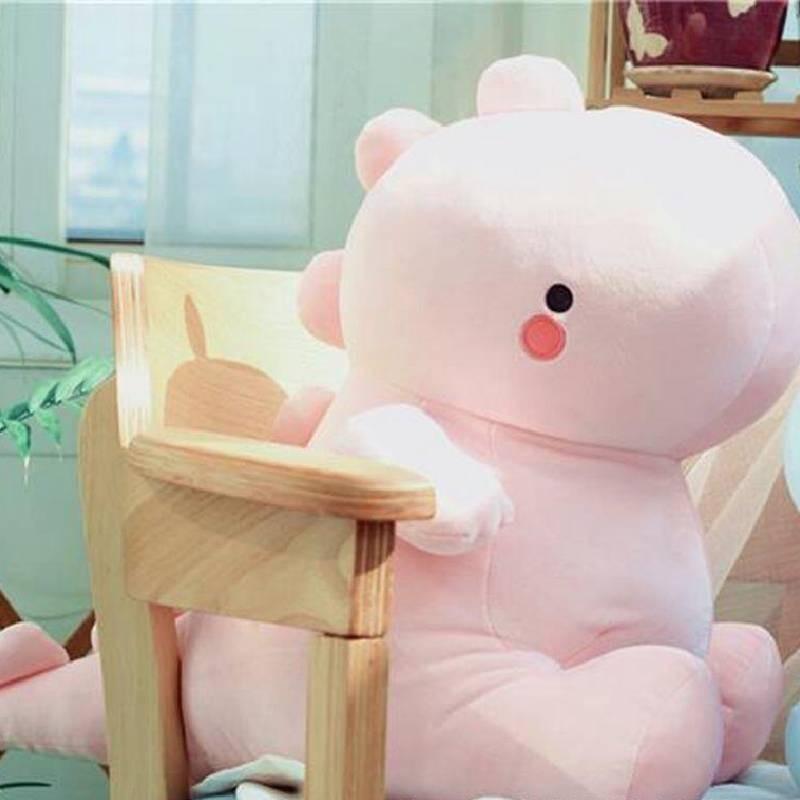 Adorable Dinosaur Plush Toy Cozy Stuffed Animal Pillow Perfect For Girls Birthday Gift