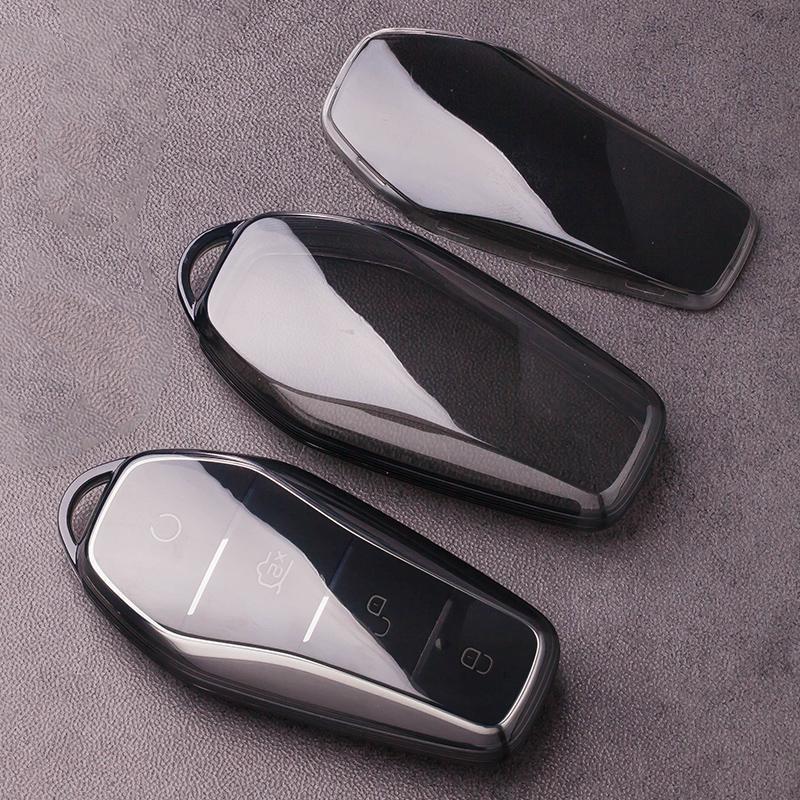 

BYD Han EV Key Case for Tang, Song Pro, Qin Plus DMI, Dolphin, Yuan, and Seagull with NFC Buckle