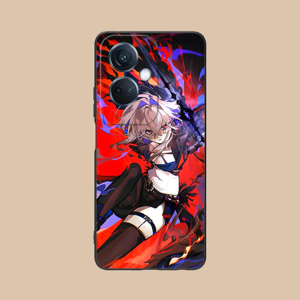Wuthering Waves Galbrena Phone Case for OPPO Reno 14 13 12 11 10 9 8 7 6 5 F T Pro 5G Colorful Printing Cover Smartphone Luxury