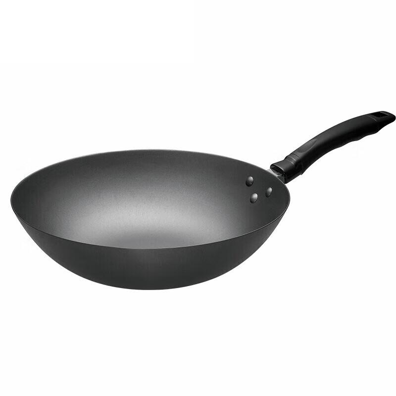 SUPOR 32cm Pure Cast Iron Wok