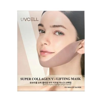 UVCELL Compression Lifting Mask Super Collagen V Lifting Patch 1 Box (10 Patches)
