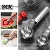 Ergonomic Kitchen Utensil for Baking Stainless Steel Ice Cream Scoop with Trigger, Easy Release Hard Multipurpose Tool Muffins Dough Scooper,