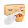 Disposable Round PP Food Containers with Lids