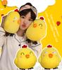 Adorable Yellow Chicken Stuffed Plush Doll Soft Plush Toy Sofa Car Decorative Ornament Birthday Gift