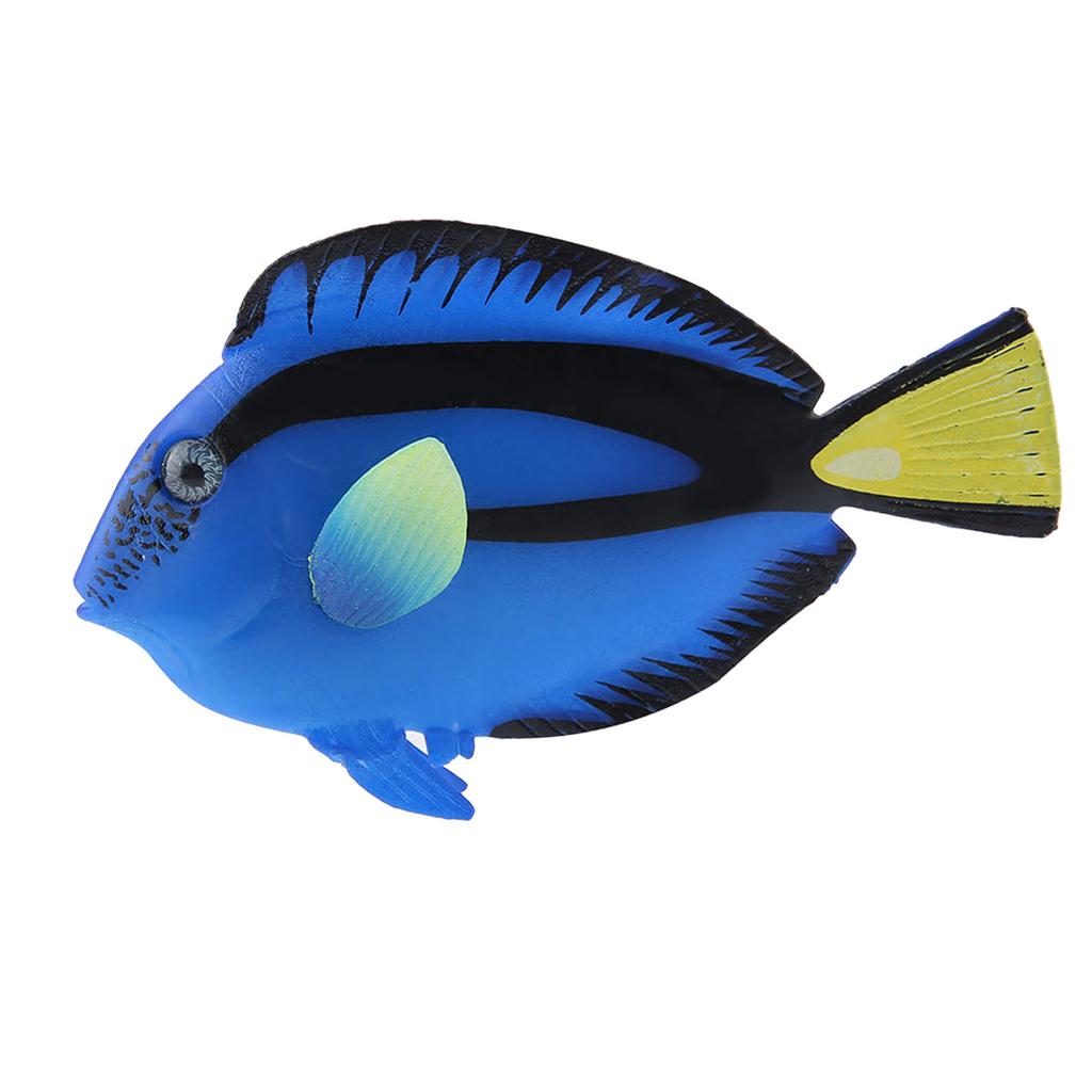 Fish Tank Ornament Aquarium Decoration Tropical Fake Fish Funny Artificial Luminous Fish 02#