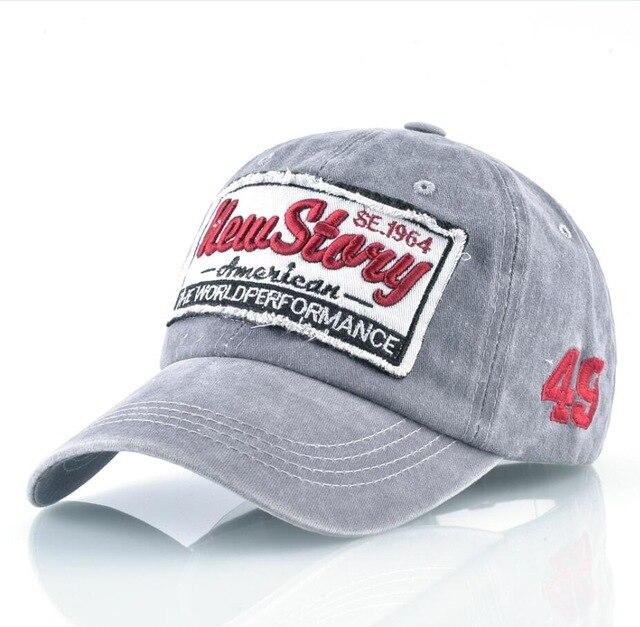 Buy Washed Denim Baseball Caps Women 