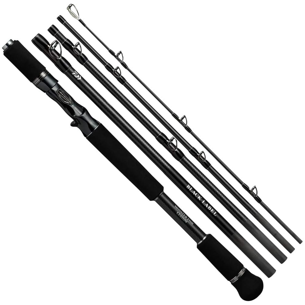 Daiwa Black Label Travel Fishing Rod C61XXH-5 SB Lightweight Durable Design