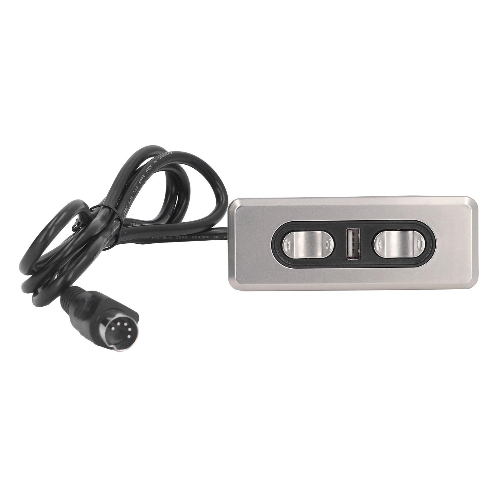 Tomtop Jms Dual Motor 12V/29V Electric Sofa Controller Recliner Lift Controller With Usb Charging Port 5P Lift