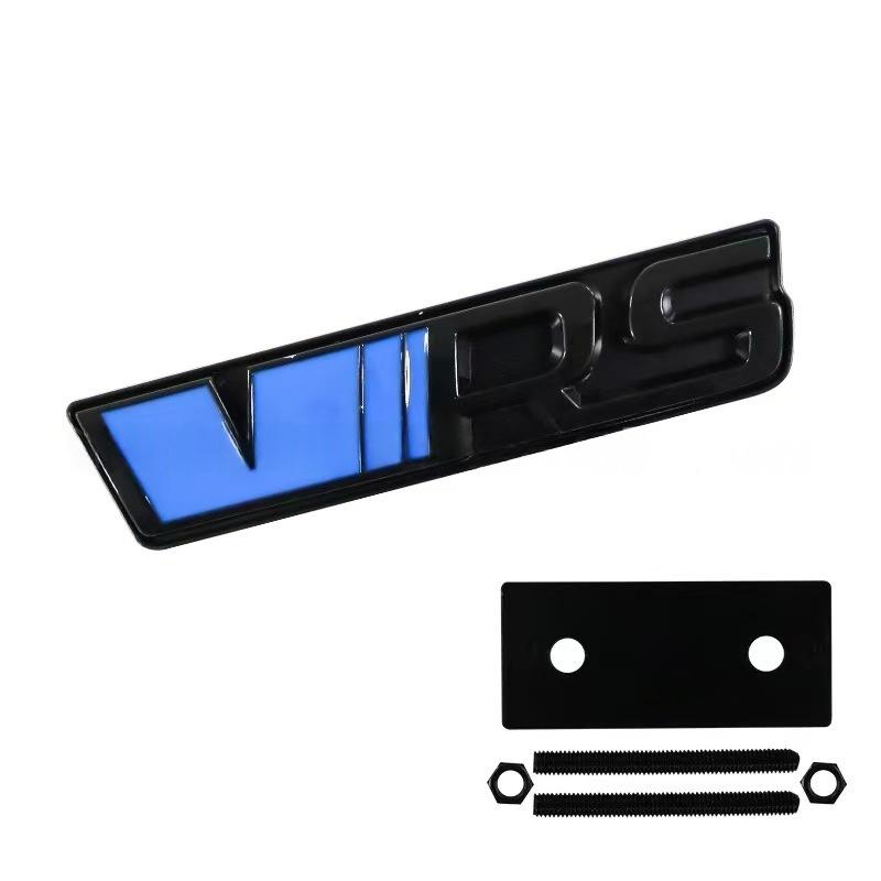 Car Front Grille Badge Side Fender Rear Trunk Emblem Logo Sticker Decal