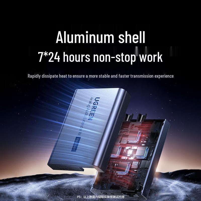 Ugreen 500m Audio Extender Over RJ45 Ethernet