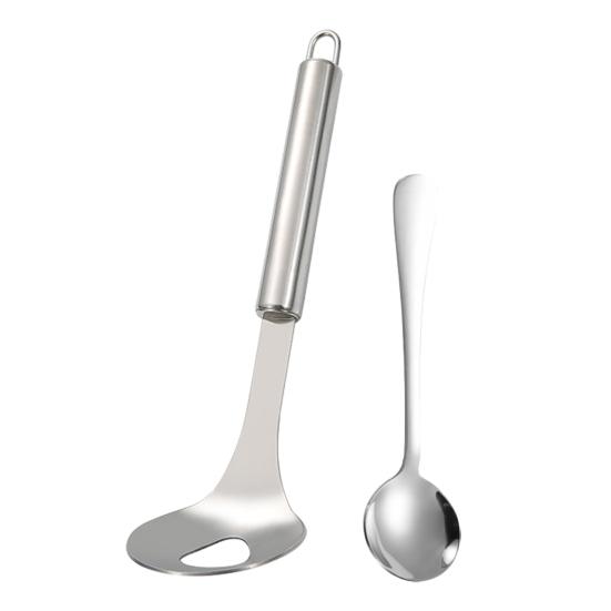 Rice Dumpling Shaper 304 Stainless Steel Meatball Maker Scoop, Hand Press Scoop for Fish Shrimp Easy Clean Kitchen Gadget Balls, Non-Stick Meat