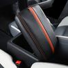 PU Leather Car Armrest Mat Center Console ArmRest Protection Cushion Case Cover Pad For MG4 EV 2024 Mg 4 EH32 2024 Accessories