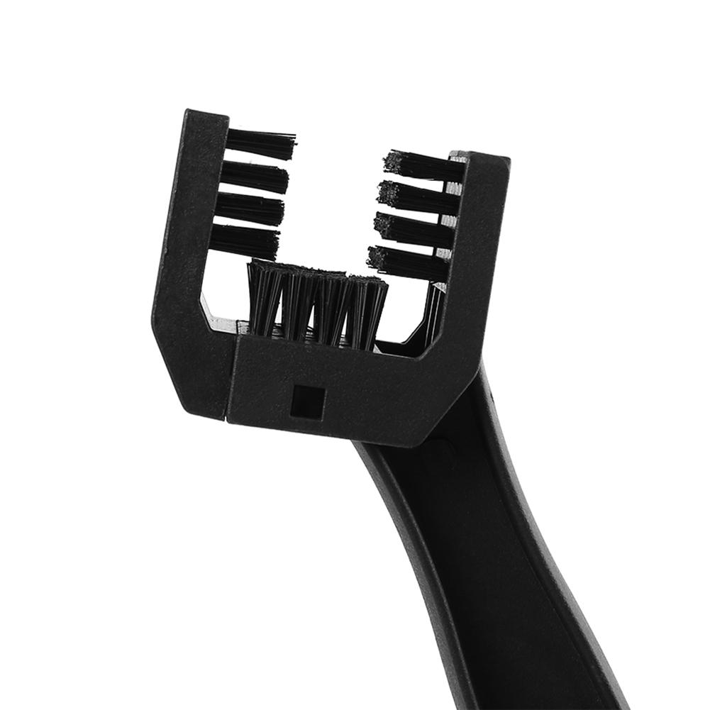 Elastic Plastic Bike Chain Oil Storage Box Splash-proof Bike Chain Oil Storage Tool with Brush Anti-spray for Motorcycle Bicycle