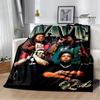 Rapper rod wave printed blanket Warm Flannel Blankets Soft and Comfortable blanket Home Travel Blanket bed linings Birthday Gift