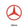 1ks 188mm 210mm ABS Auto Přední Maska Znak Nálepka Kryt Emblem Pro Mercedes Benz Třída A/B/C/E/S GLA CLA GLE GLK CLK CLS GLS GLC