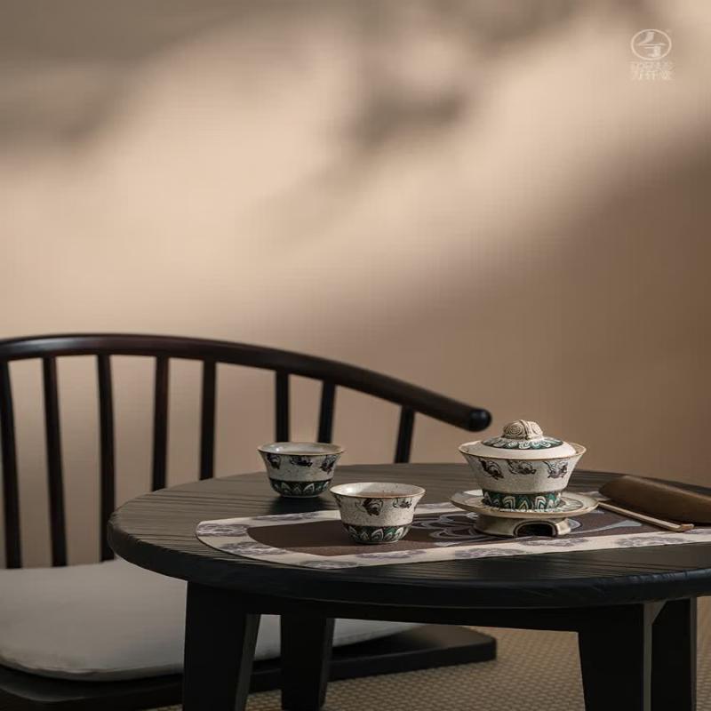 Edenus Dunhuang Flying Apsara Ceramic Tea Set