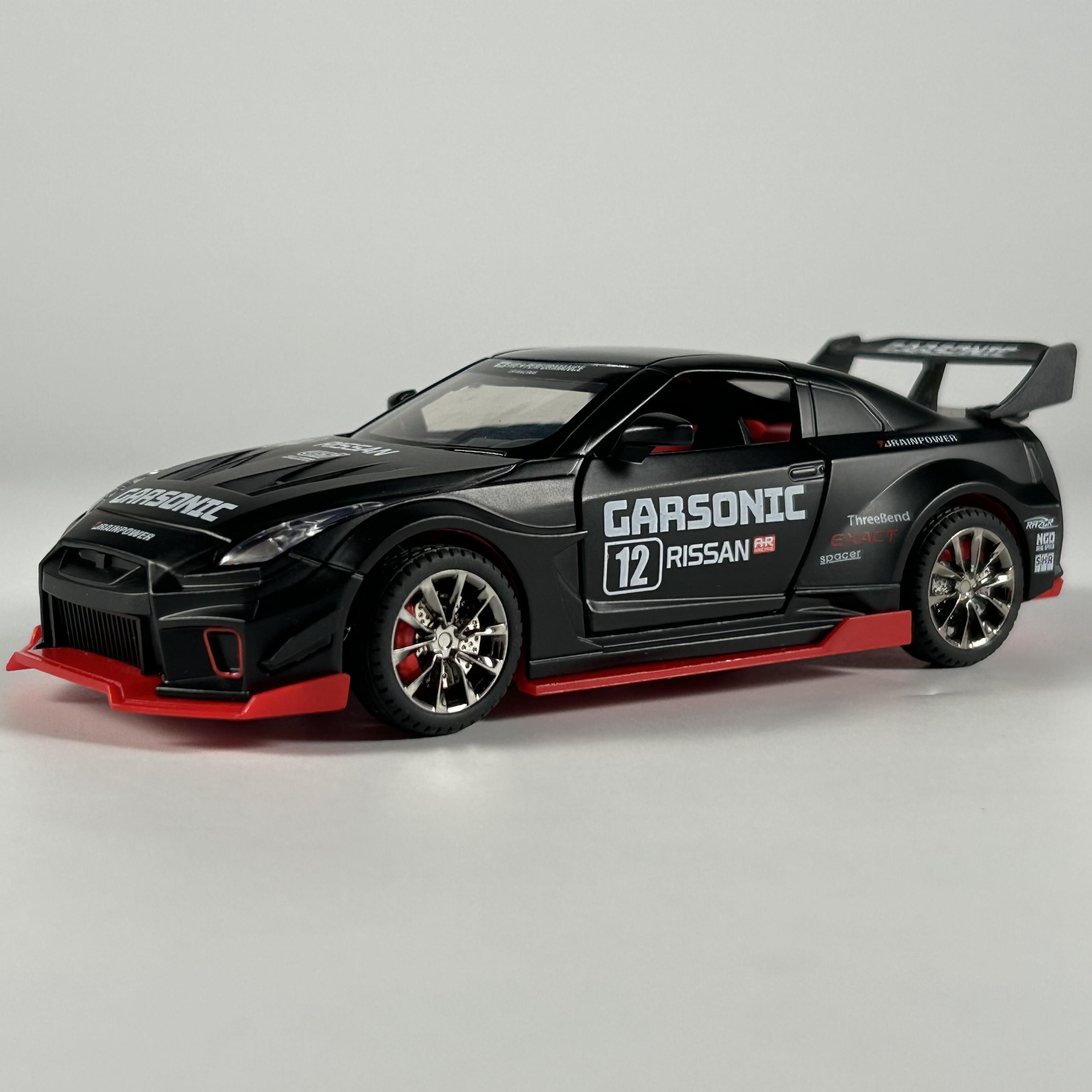 

1:32 Nissan GTR CSR2 Alloy Metal Diecast Model Car Home Decoration & Collectibles Hobby Display Ornaments Holiday Present Gifts чёрный