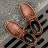 VANDOWEN Handmade Leather Shoes Business Casual Shoes Men Fashion Men Shoes