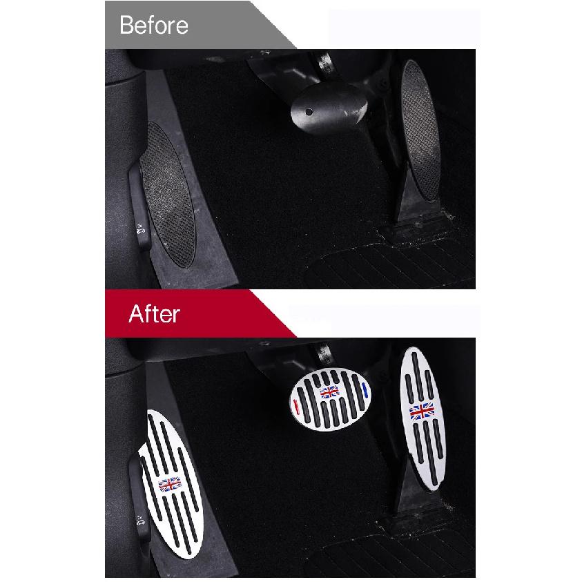 Pedal Covers Foot Pedals Pads Brake Accelerator Pedal Covers Accessories for Mini Cooper F54 F55 F56 F57 F60 Clubman Countryman