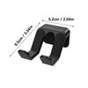 2pcs Vertical Game Controller Stand ABS Material Wall Mount Holder With Antislip Pad For Secure Storage And Space Saving