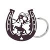 1PCS PVC Cute Keychain New Arrival Cowboy Boots  Custom Key Chain Anime Accessories Handbag Pendant Kids Toys Keyholder