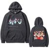 Famous Rapper's Autumn Hooded Sweatshirt for Men and Women Hip-hop Super Big Hooded Sweatshirt